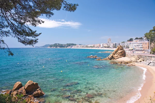 Lloret de mar, a costa brava, Spanyolország — Stock Fotó