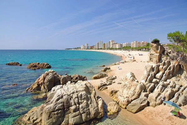 Playa de Aro, Costa Brava, Espagne Images De Stock Libres De Droits