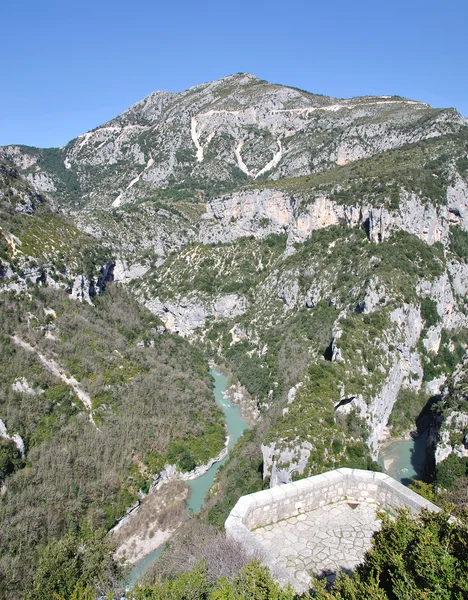 Grand Canyon du Verdon, Provence, Perancis — Stok Foto