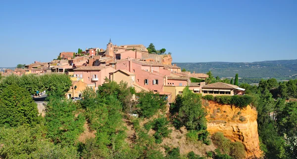 Villaggio di Roussillon, Provenza, Francia — Foto Stock