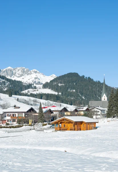 Sankt Martin am Tennengebirge,Lammertal Valley,Salzburger Land,Austria — Stock Photo, Image