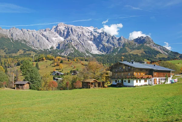 Hochkoenig dağ, salzburger arazi, Avusturya — Stok fotoğraf