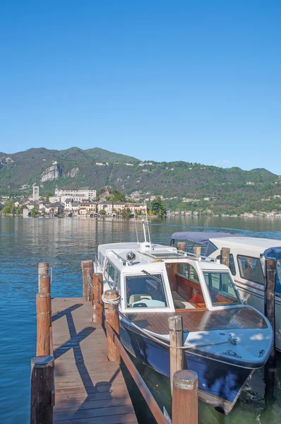 Orta San Giulio,Lake Orta,Piedmont,Italy — Stock Photo, Image