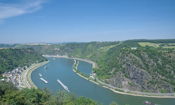 Loreley, στον ποταμό Ρήνο, Γερμανία — Φωτογραφία Αρχείου