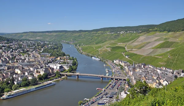 Γραφικό χωριό Valwig, περίπου 4χλμ, κοιλάδα mosel, Γερμανία — Φωτογραφία Αρχείου