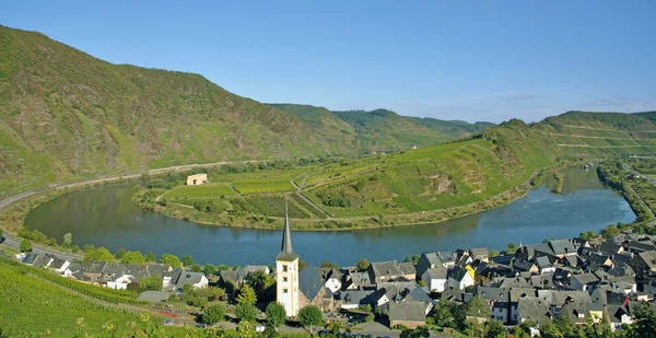 Bremm,Mosel River,Rhineland-Palatinate,Germany — Stock Photo, Image