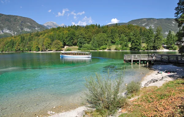 Озеро Бохіндж, Національний парк Триглав, Словенія — стокове фото