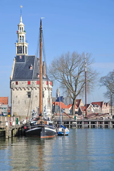 Hoorn озером Ейсселмер, Нідерланди — стокове фото