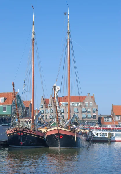 Volendam, ijsselmeer, Nederland — Stockfoto