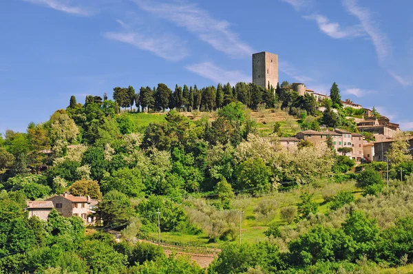 Montecatini near Volterra, Tuscany, Italy — стоковое фото