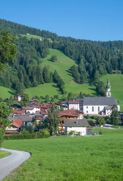 Oberau, Wildschoenau, Tirol, Austria —  Fotos de Stock