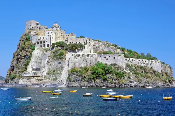 Castello Aragonese,Ischia Porto,Ischia Island,Italy — Stock Photo, Image