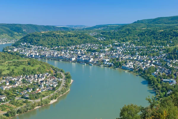 Boppard,Rhine River,Germany — Stock Photo, Image