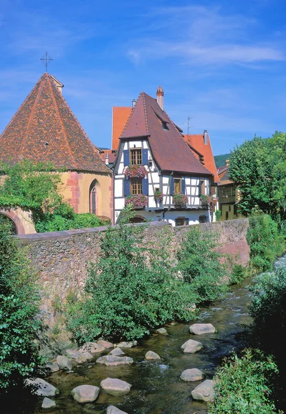 Kaysersberg, Elzas, Frankrijk — Stockfoto