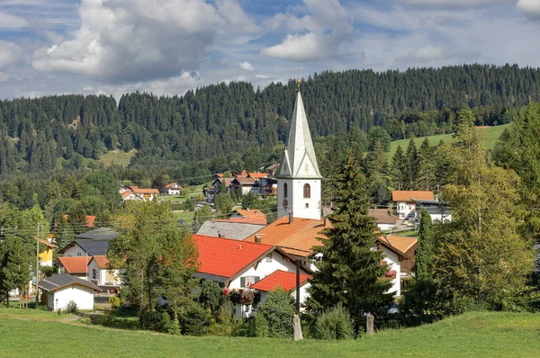 Aldeia Jungholz Tirol Áustria — Fotografia de Stock