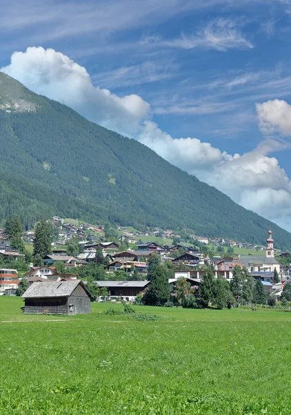 Village Fulpmes Stubaital Tirol Austria — Stock Photo, Image