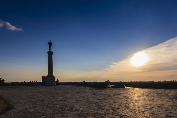 Statue of Victor, horizontal composition — Stock Photo, Image