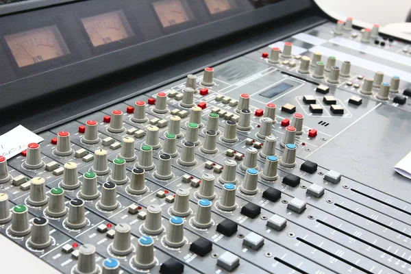 Sound control board — Stock Photo, Image