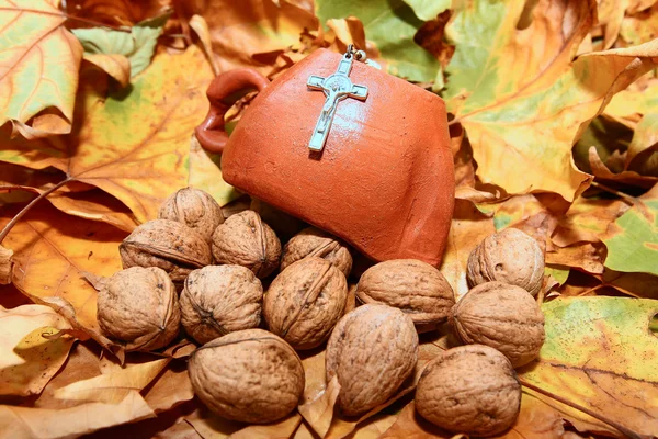 Detalhe religioso outono — Fotografia de Stock