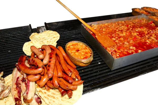 Tasty grill — Stock Photo, Image