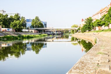 zrenjanin, vojvodina içinde nehir begej