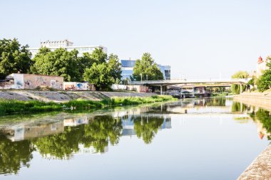 zrenjanin, vojvodina içinde nehir begej