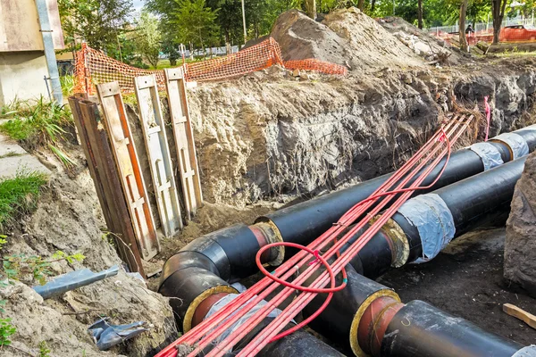 Unfinished pipeline — Stock Photo, Image