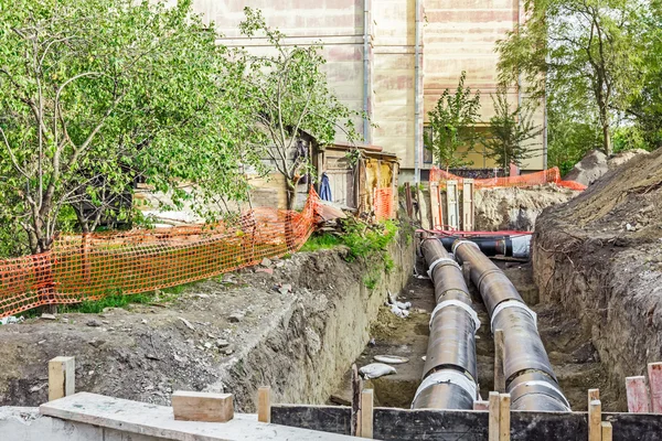 Yeni boru hattı — Stok fotoğraf