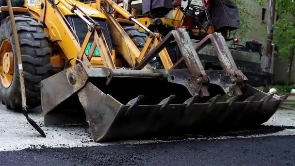 道路建設の人々 — ストック動画