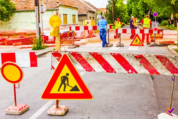 Road works — Stock Photo, Image