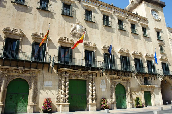 Alicante city hall — Stock Photo, Image