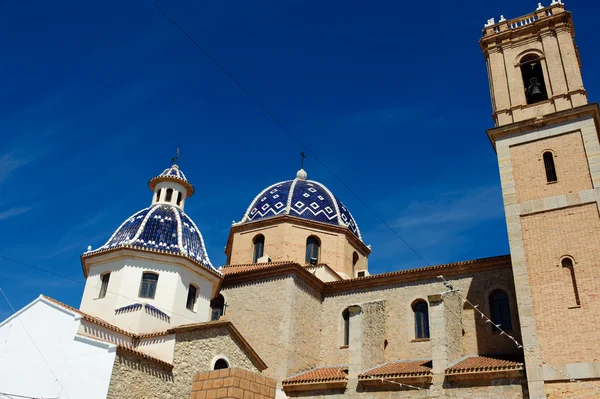Altea cathedral — Stock Photo, Image