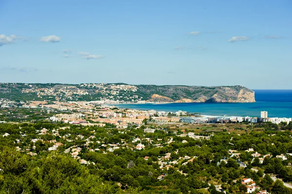 Blick auf die Küste von Javea — Stockfoto