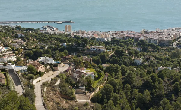 Vistas da cidade de Javea — Fotografia de Stock