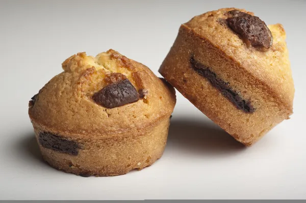 Muffins con chocolate Imagen De Stock