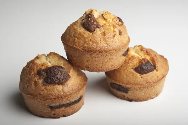 Muffins med choklad — Stockfoto