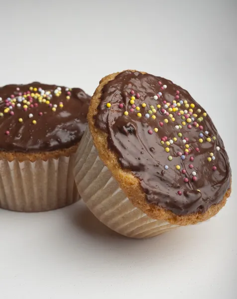 Muffin z czekolady — Zdjęcie stockowe