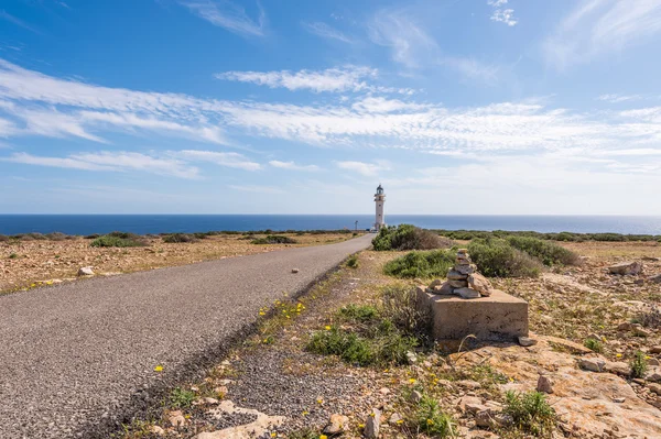 Formentera la mola Leuchtturm Mittelmeer — Stockfoto