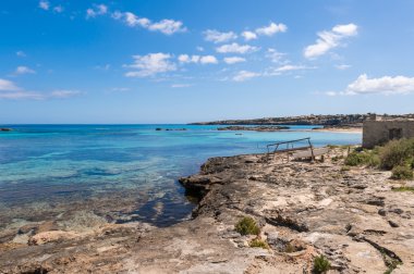 ELS pujols Sahili formentera island, Akdeniz, sp