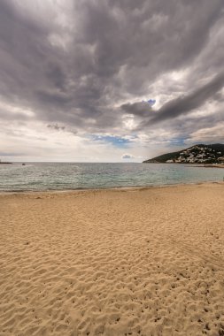 Santa eulalia kıyı şeridi Ibiza