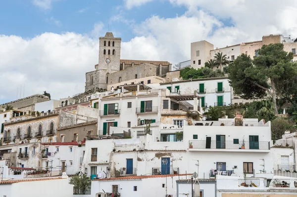 Old city of Ibiza - Eivissa. Spain, Balearic islands — Stock Photo, Image