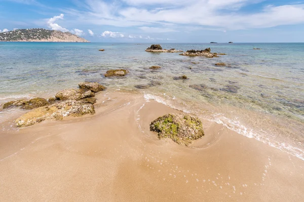 Figueral stranden på ibiza — Stockfoto