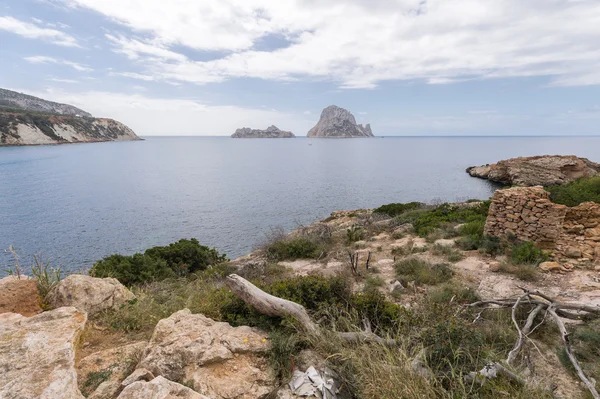 Cala d 'hort in ibiza — Stockfoto