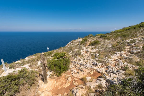 Alicante javea beach stadsbilden hamnutsikt — Stockfoto