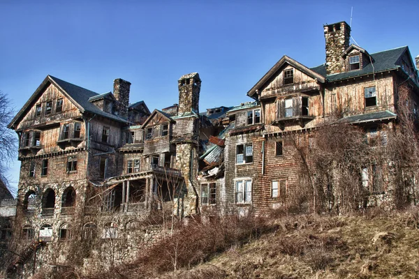 Verlassene Bennett Schule für Mädchen — Stockfoto