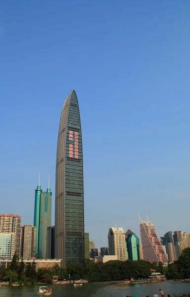 Stadt Shenzhen, China — Stockfoto