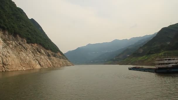 長江三峡中国の地域 — ストック動画