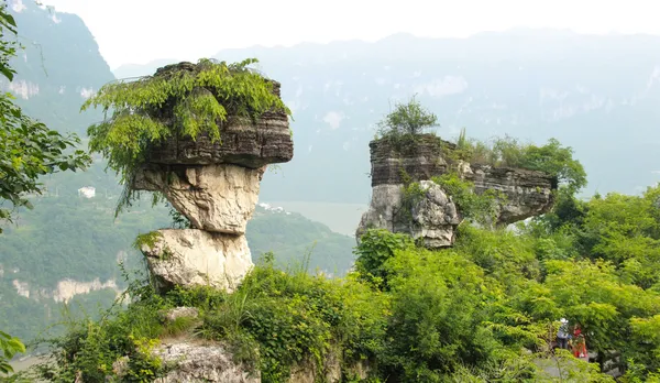 The Yangtze River mountain — Stock Photo, Image