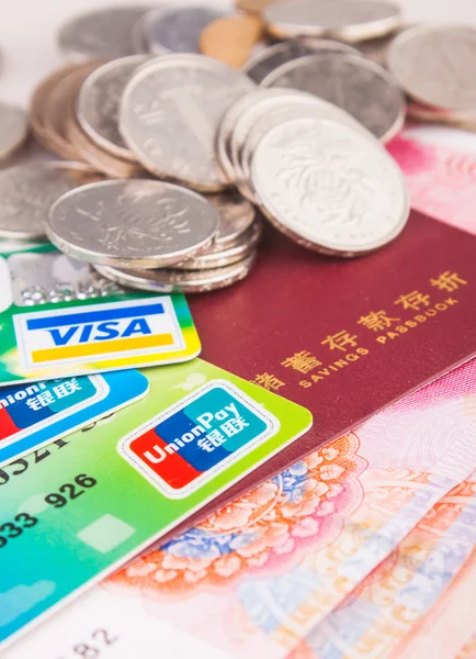 Chinese bank spaar- en consumptie — Stockfoto