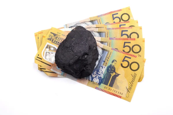 Налог на уголь — стоковое фото